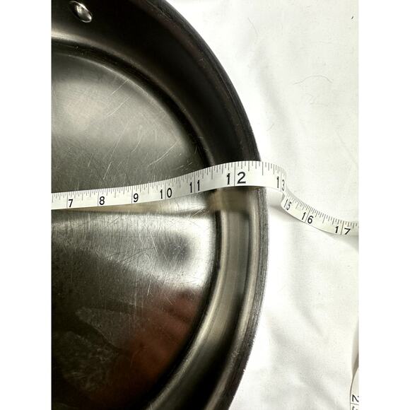 Kirkland Signature 10" Stainless Steel Deep Skillet - Picture 7 of 8